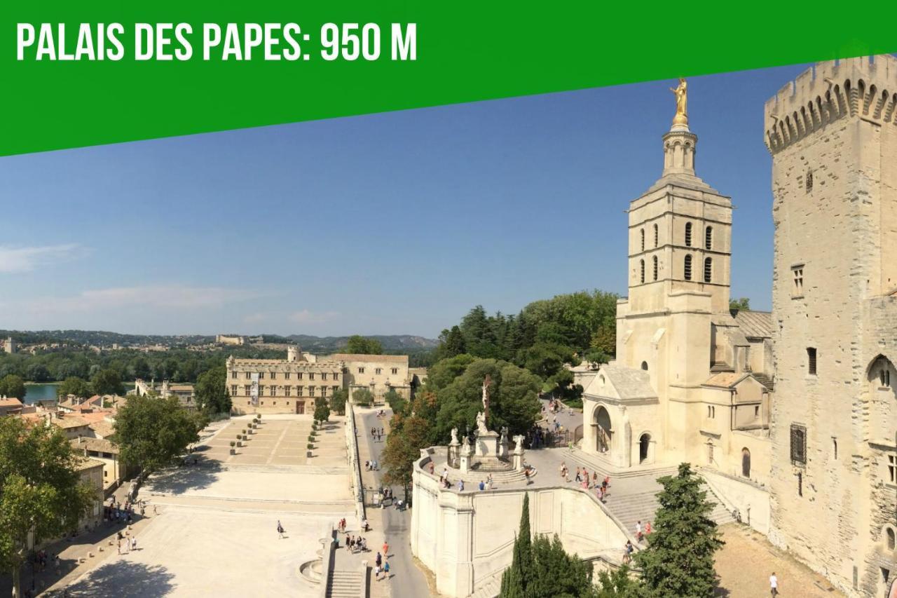 Au Roi Rene - Ac Clim - Wifi Lägenhet Avignon Exteriör bild